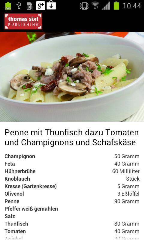 Voll lecker Pasta kochen free截图3