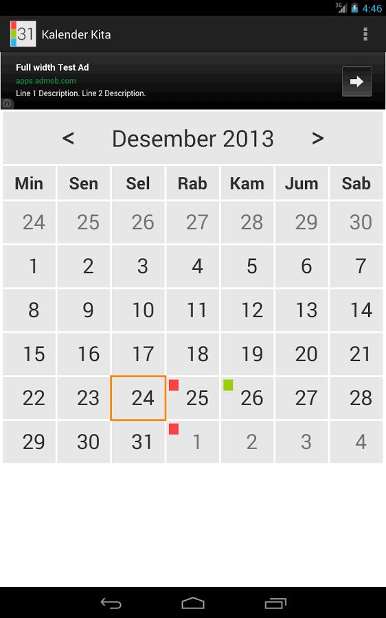 Kalender Kita截图2