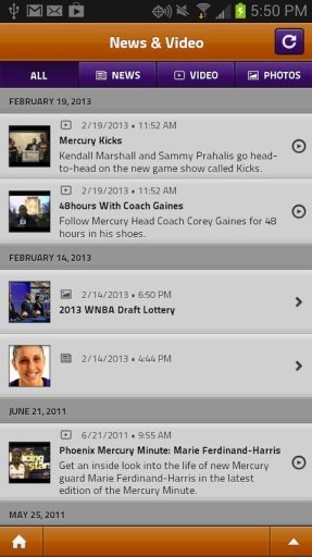 Phoenix Mercury Mobile截图3