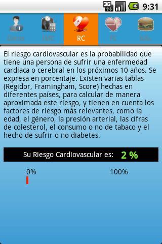 TWR Health Calculator截图4