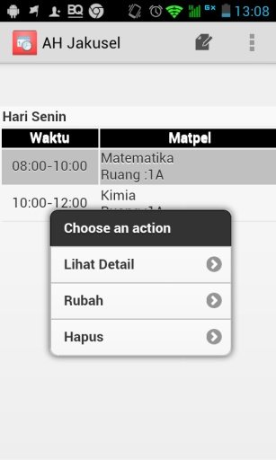 Jadwal Kuliah截图2