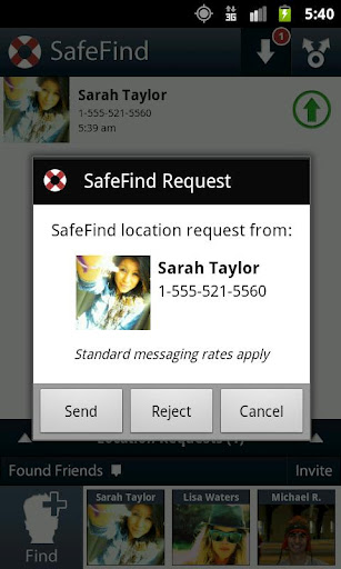SafeFind - Share Your Location截图3