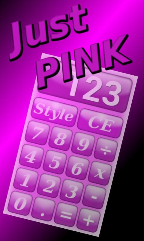 Simple Pink Calculator截图1