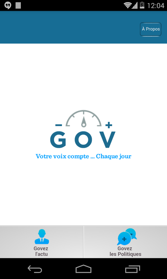 GOV, votre voix compte...截图1