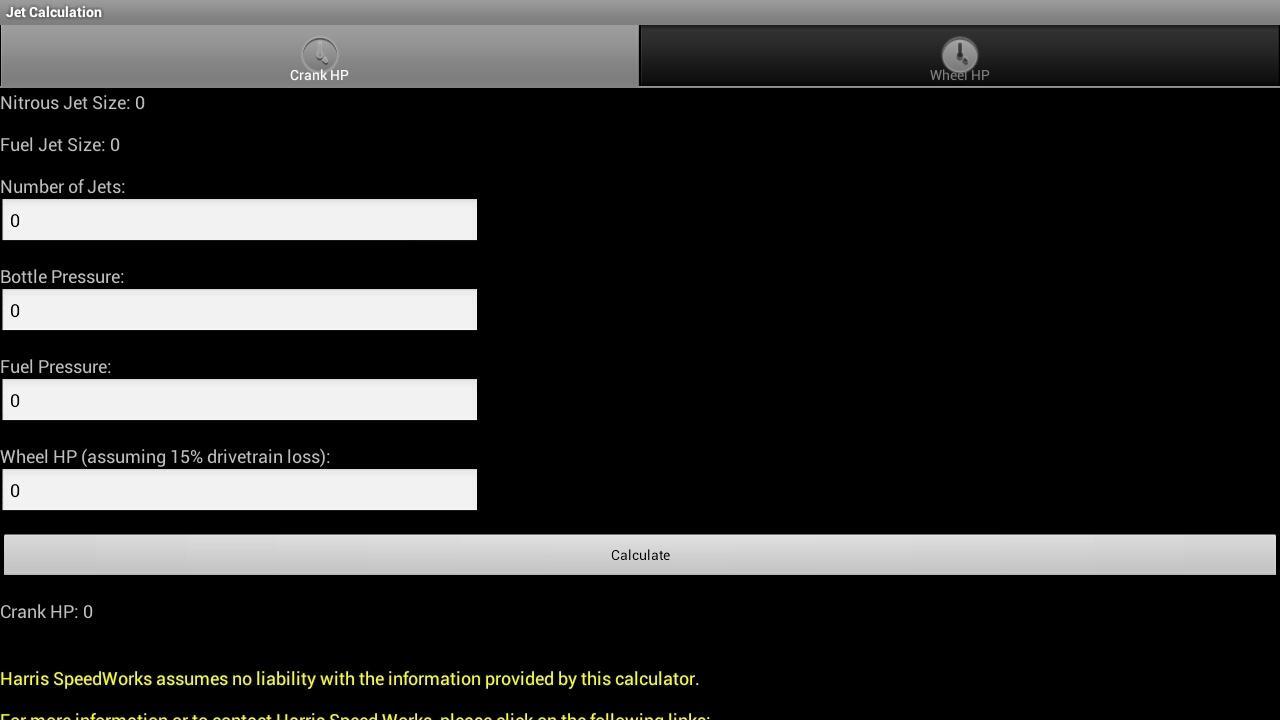 HSW Nitrous Calculator截图3