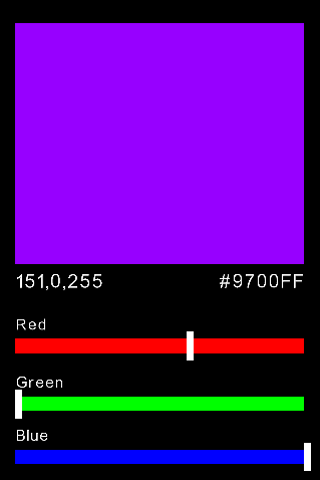 RGB / HEX Color Selector截图6