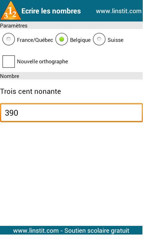 Ecrire les nombres截图1