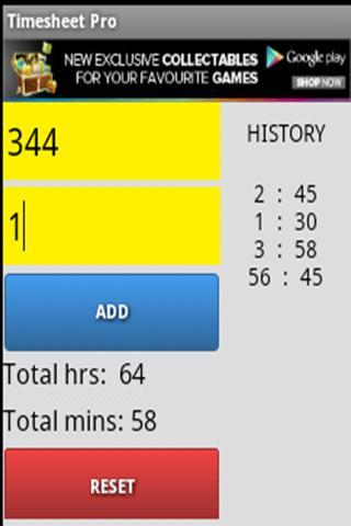 Timesheet Pro For Androi...截图3