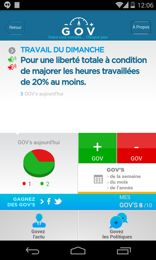 GOV, votre voix compte...截图3