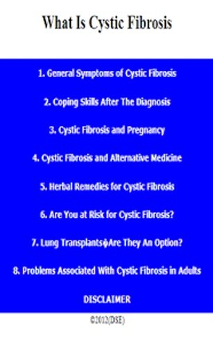 What Is Cystic Fibrosis截图1