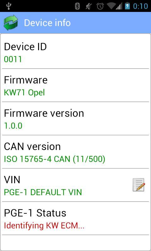 Proenium PGE-1 config ut...截图3