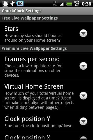 ChuckClock Live Wallpape...截图2