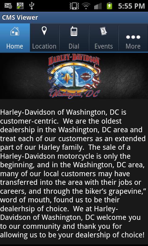 Harley-Davidson of Washington,截图1