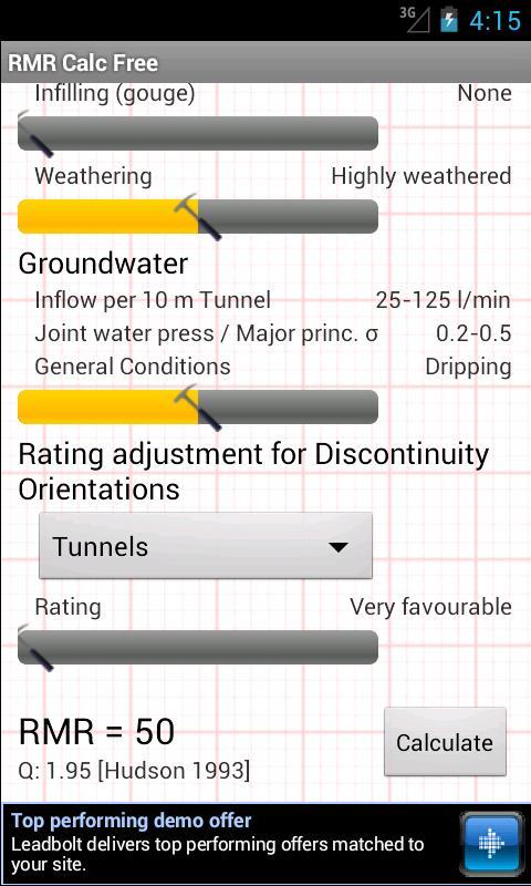 RMR Calc Free截图3