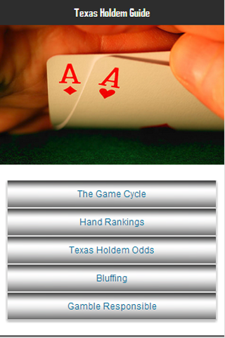 How to Play Texas Holdem...截图1