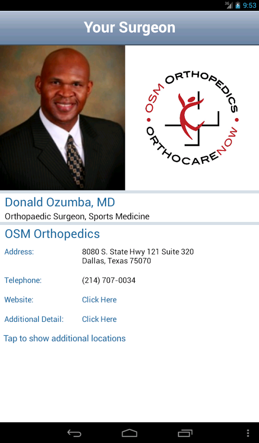 OSM Orthopedics -OrthoCa...截图11