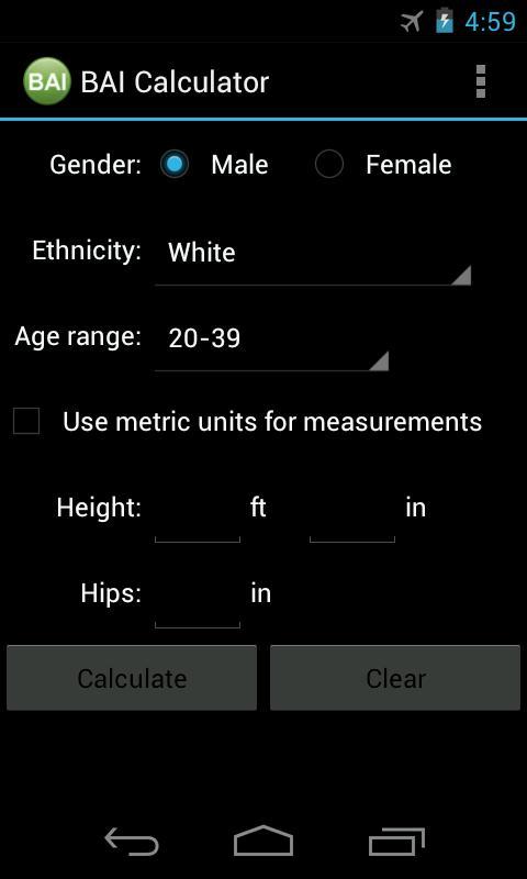 BAI Calculator截图4