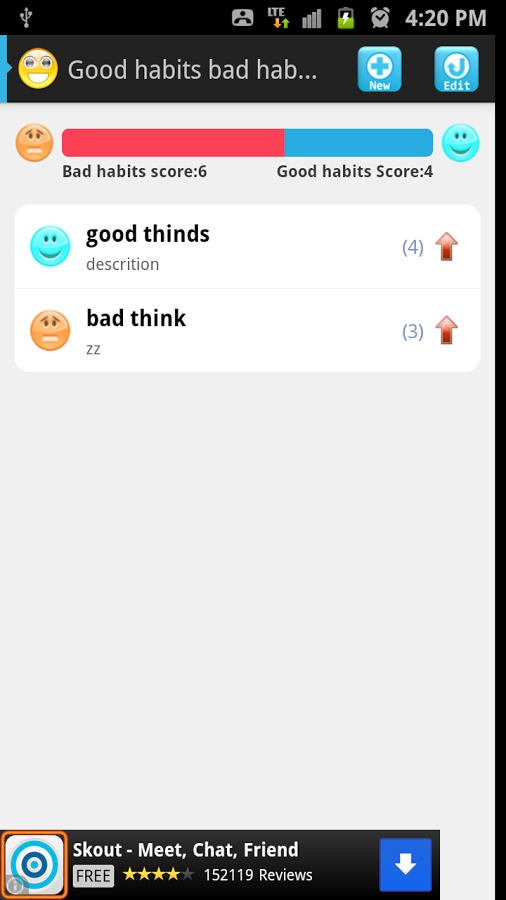 Good habits bad habits截图1