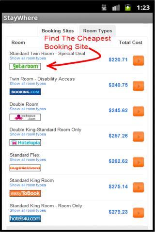 StayWhere at Edinburgh截图2