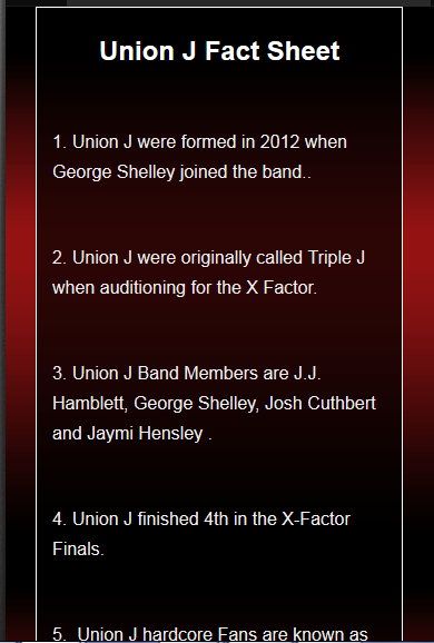 Union J Fan App截图4