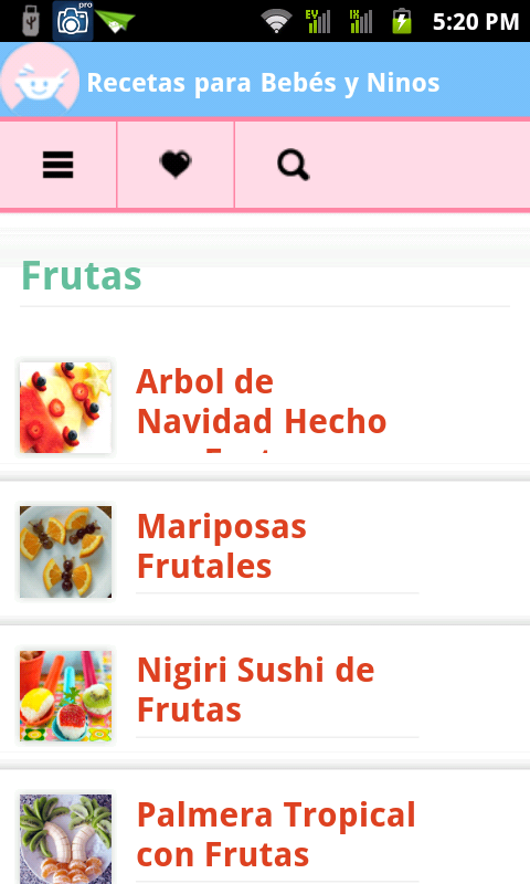 Recetas para Bebes y Ninos截图5
