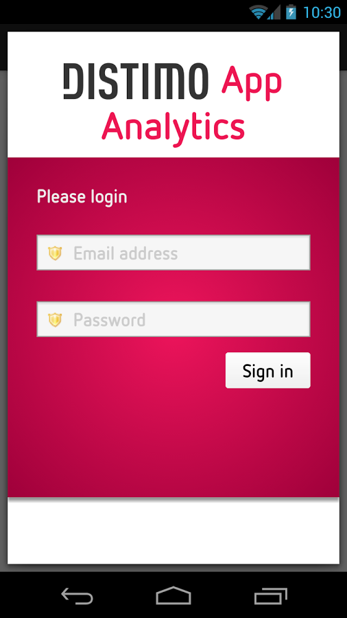 Dashboard for Distimo截图1