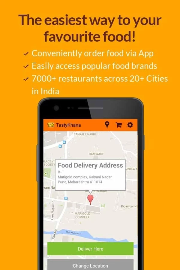 TastyKhana - Order food online截图1
