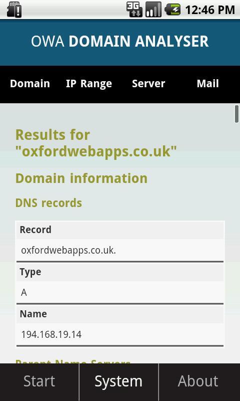 Domain Analyser截图2