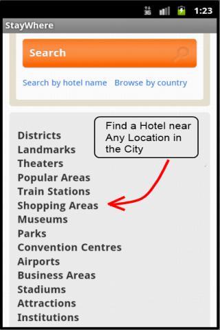 StayWhere at Edinburgh截图1