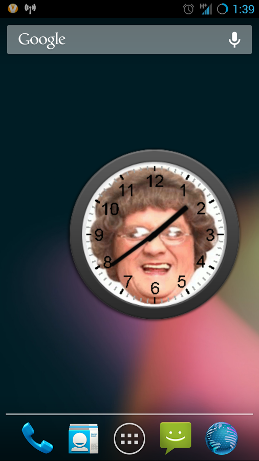 Mrs Brown Clock Widget截图1