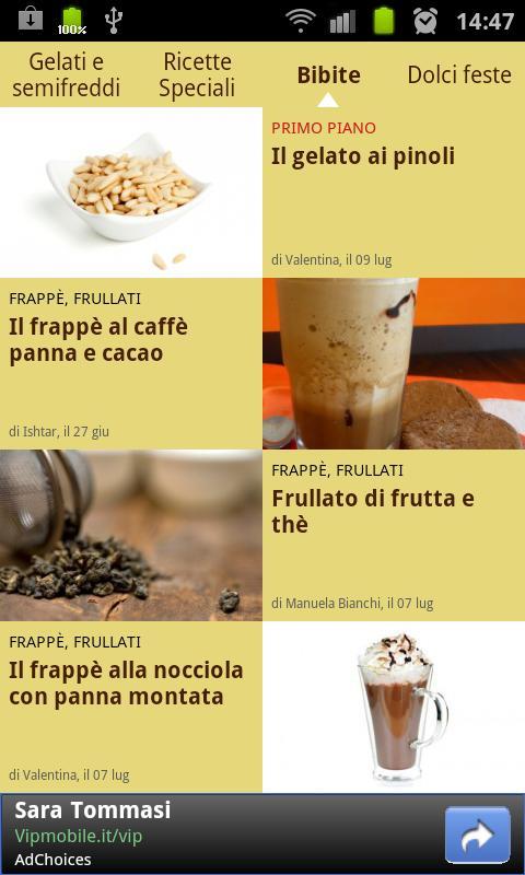 Ricette per dolci截图3