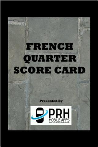 French Quarter Score Card截图4