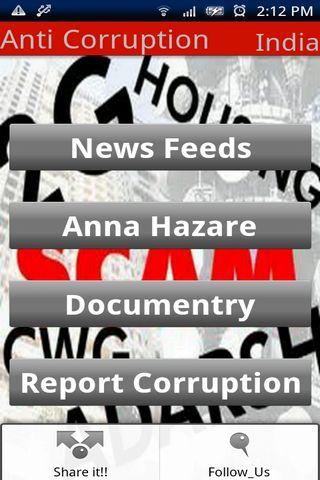 Anna Hazare(AntiCorruptionInd)截图1