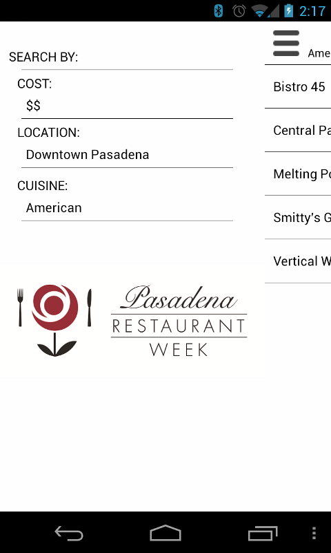 Pasadena Restaurant Week截图3