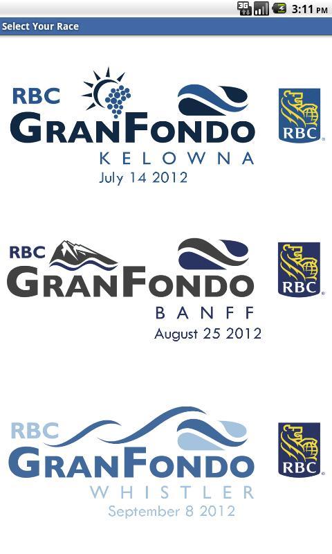 Granfondo Canada 2012截图1