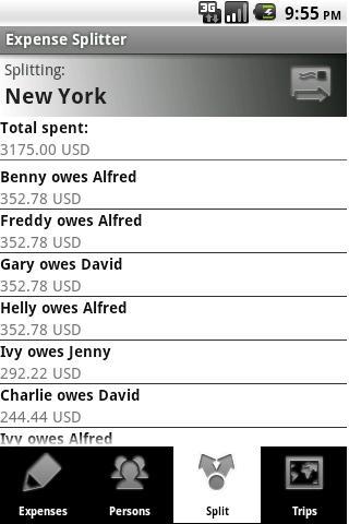 Expense Splitter截图1