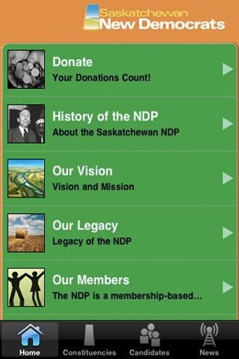 Saskatchewan New Democrats截图5