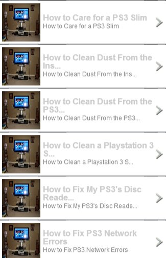 PS3 Maintenance Tips截图1