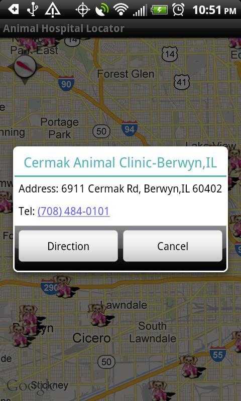 Animal Hospital Locator截图2