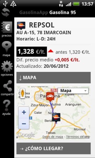 Gasolina App Precios en España截图3