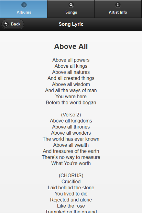 Marvin Sapp All Lyrics截图5