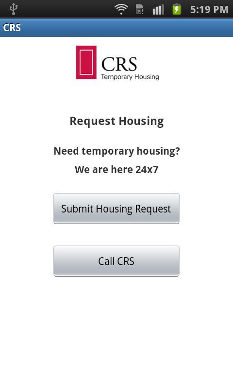 CRS Temporary Housing截图1