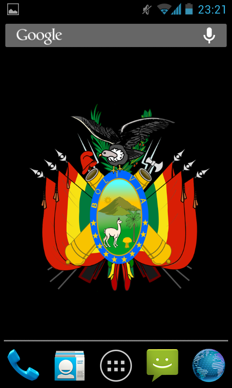 Bolivia Coat Arms LWP 3D截图1