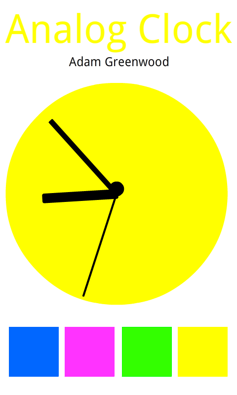 Cool Analog Clock - Adam...截图4