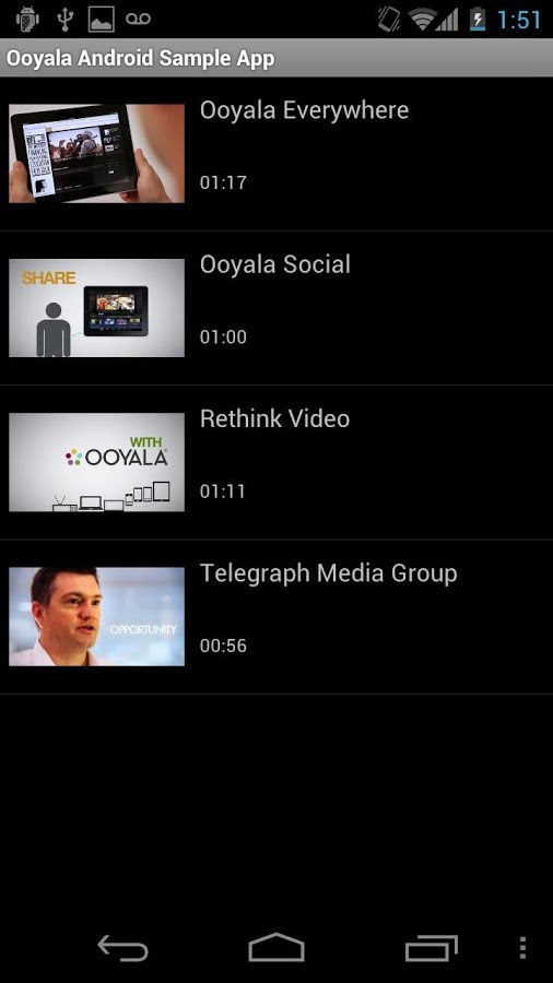 Ooyala Channel Browser Demo截图2