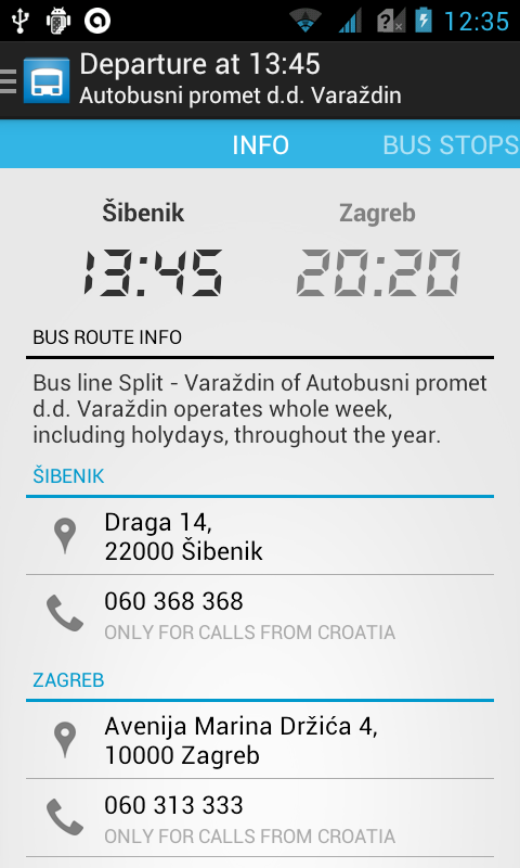 Croatian buses截图1