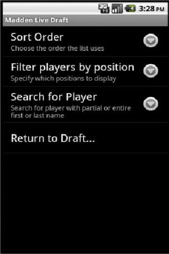 Madden Live Draft Ads截图1