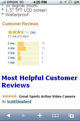 Sports Camera Reviews截图1