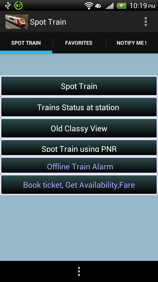 Spot Train&Train Alarm Offline截图3