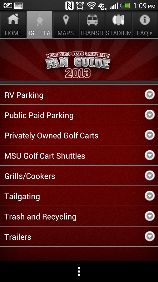 Mississippi State Fan Guide截图2